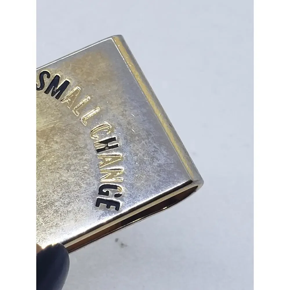 Vintage Money Clip Mini USA Coins Penny Nickel Dime Quarter 1977 Gift